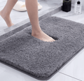 Tappetino da bagno di lusso super spesso con superficie ultra morbida e parte inferiore antiscivolo