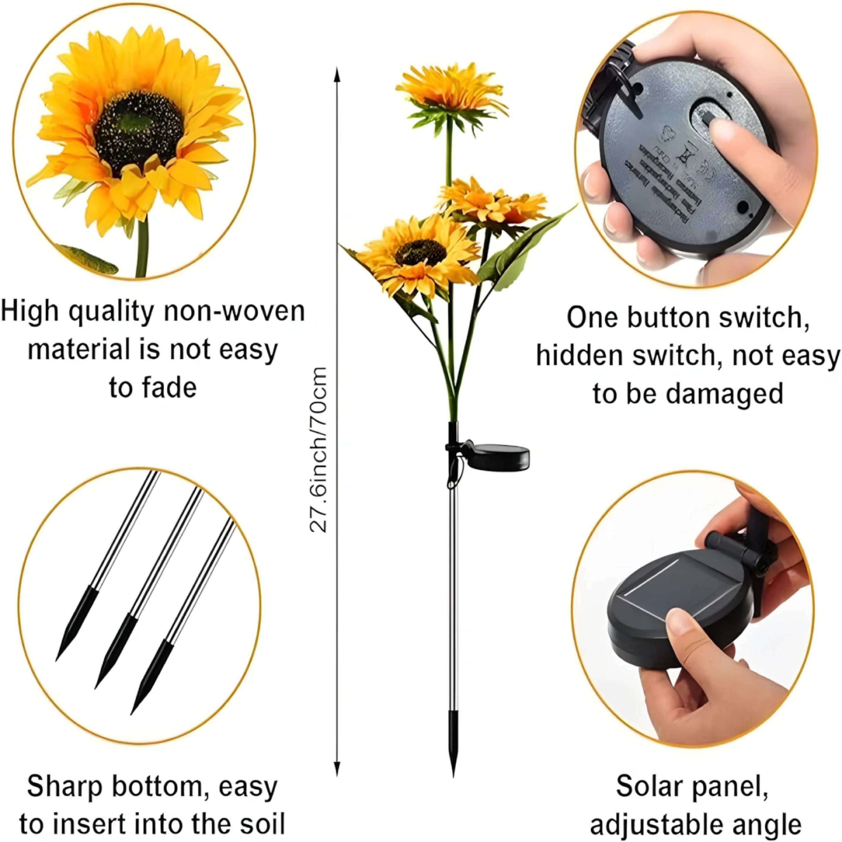 1+1 GRATIS | SolarBloom™ | Il vostro paradiso in giardino fiorisce alla luce calda del sole
