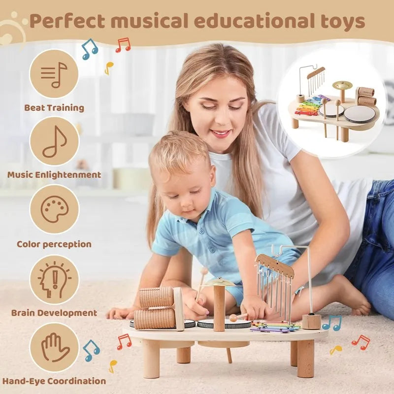 Stazione Musicale per Bambini - Divertimento Musicale Creativo per i Piccoli