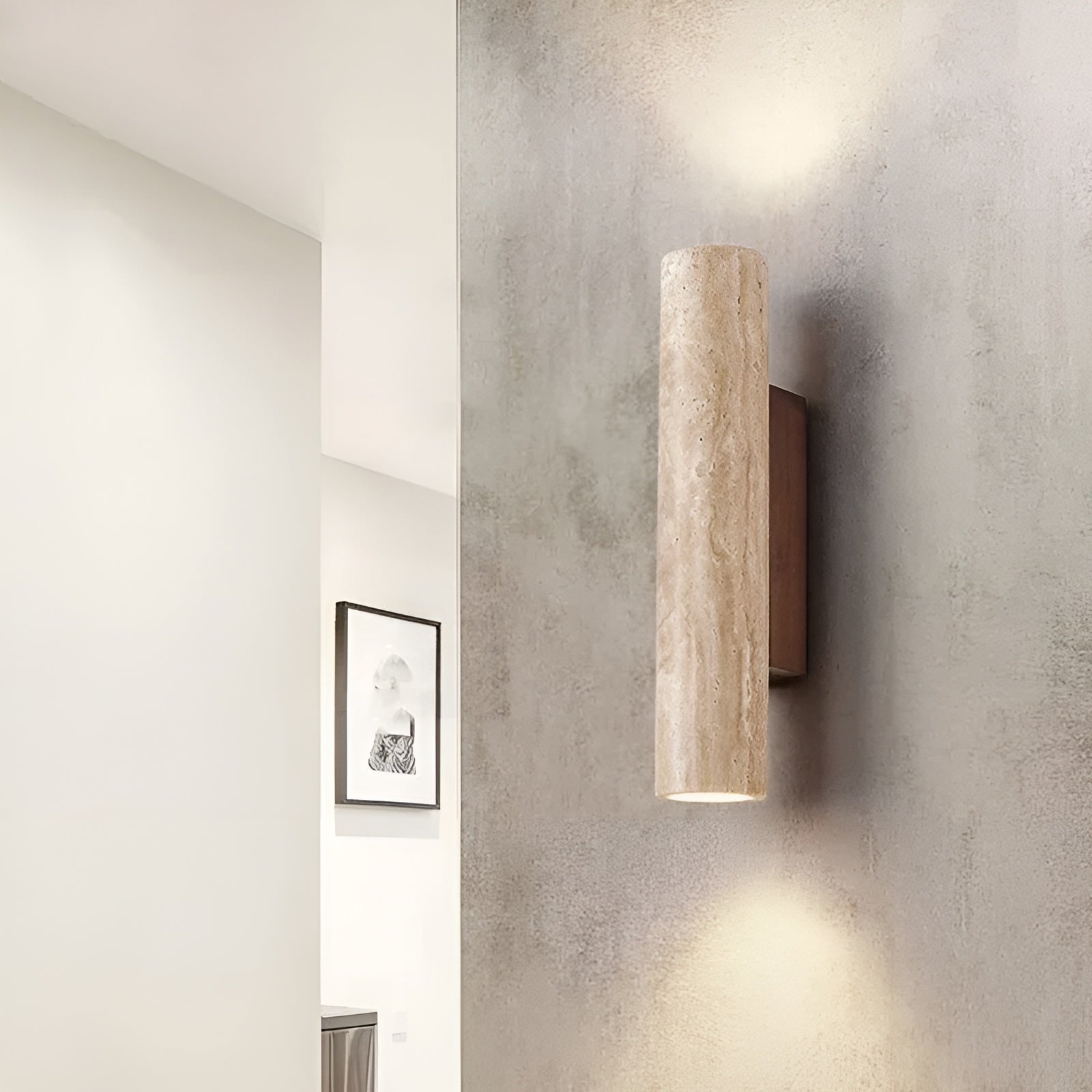 LumeStone Applique – Luce in Marmo LED Lussuosa per Interni Eleganti