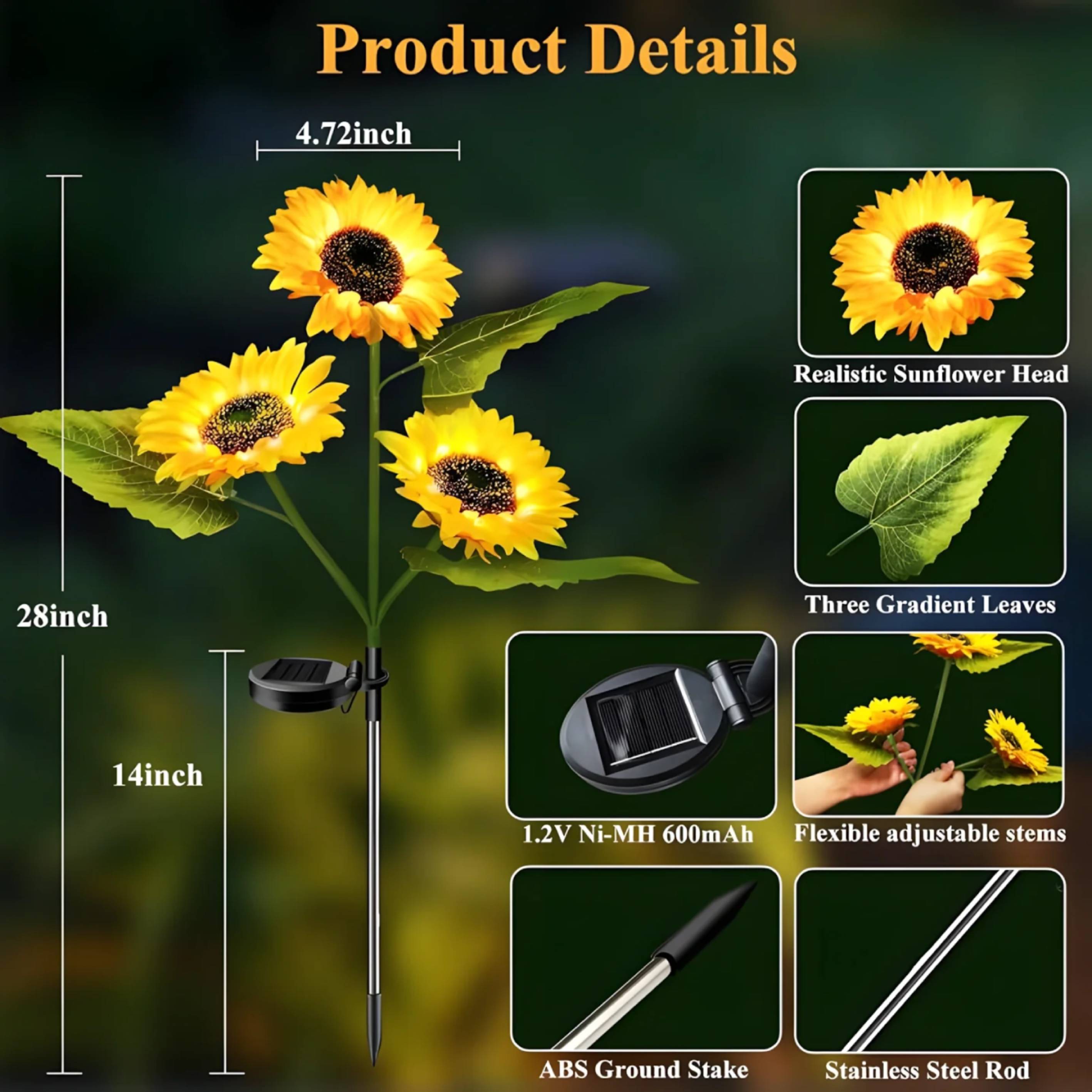 1+1 GRATIS | SolarBloom™ | Il vostro paradiso in giardino fiorisce alla luce calda del sole