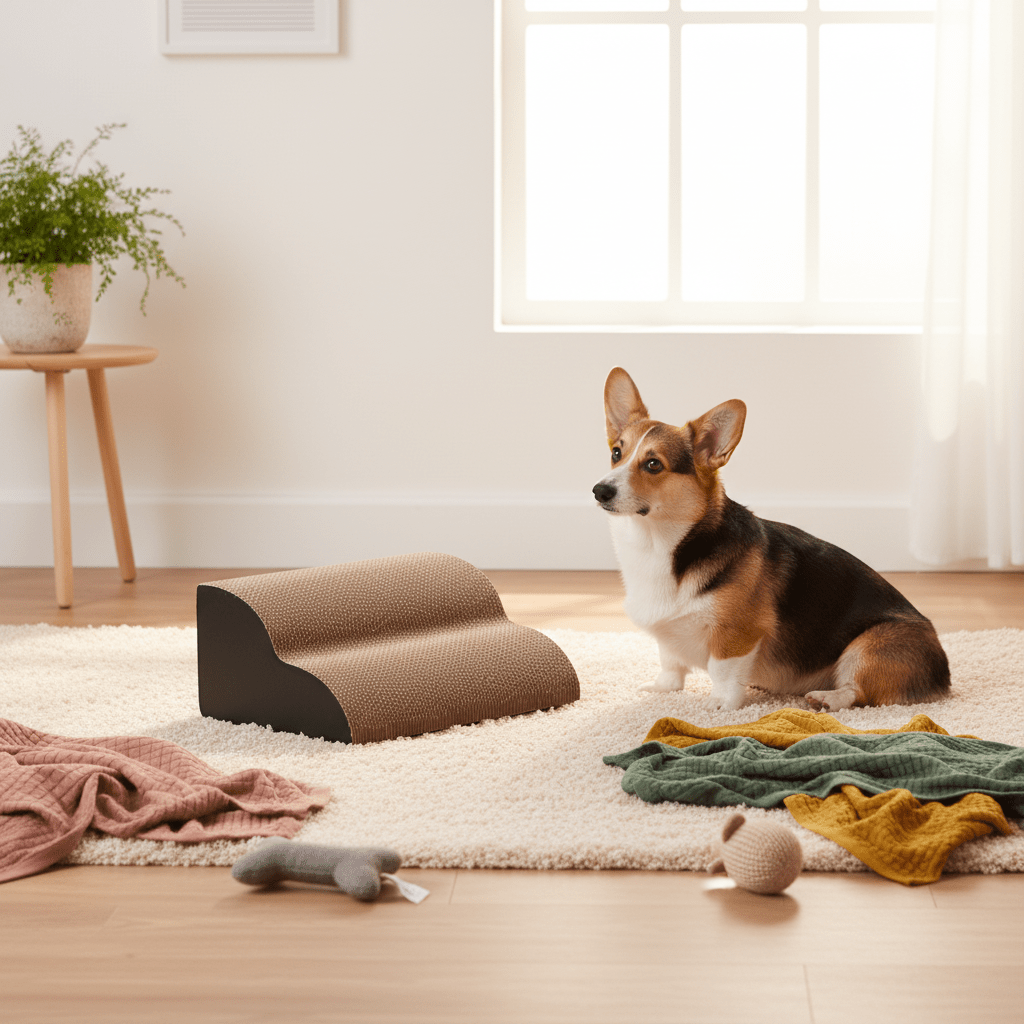 DENSESTEP – Scala per cani in schiuma ad alta densità per un uso sicuro in interni