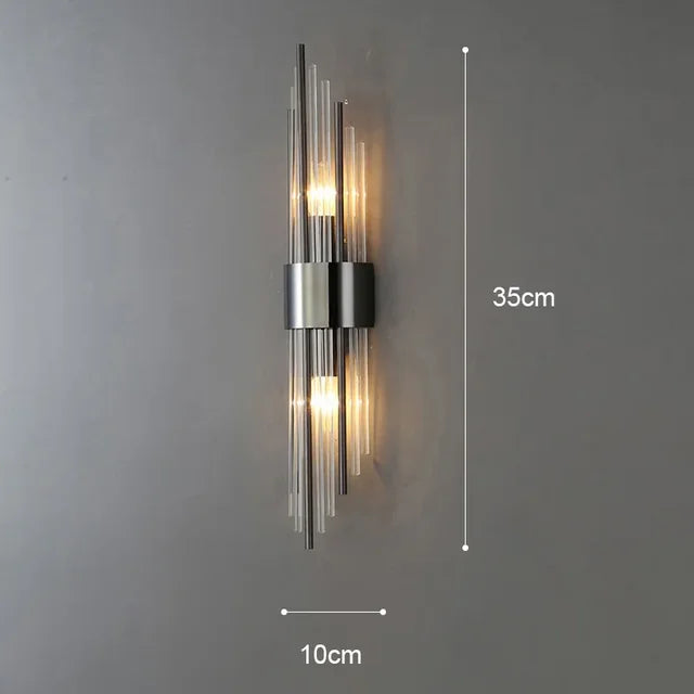 Eleganza senza tempo lampada da parete – Luce calda e morbida & design moderno classico