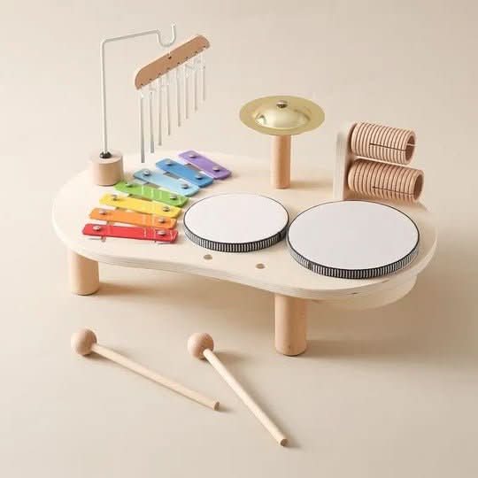 MELODINY SET – Giocattolo musicale in legno per bebè creativi a partire da 12 mesi