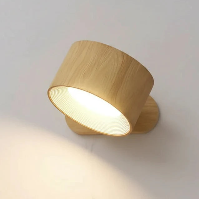 GLOW360 – Lampada da parete LED wireless e rotante