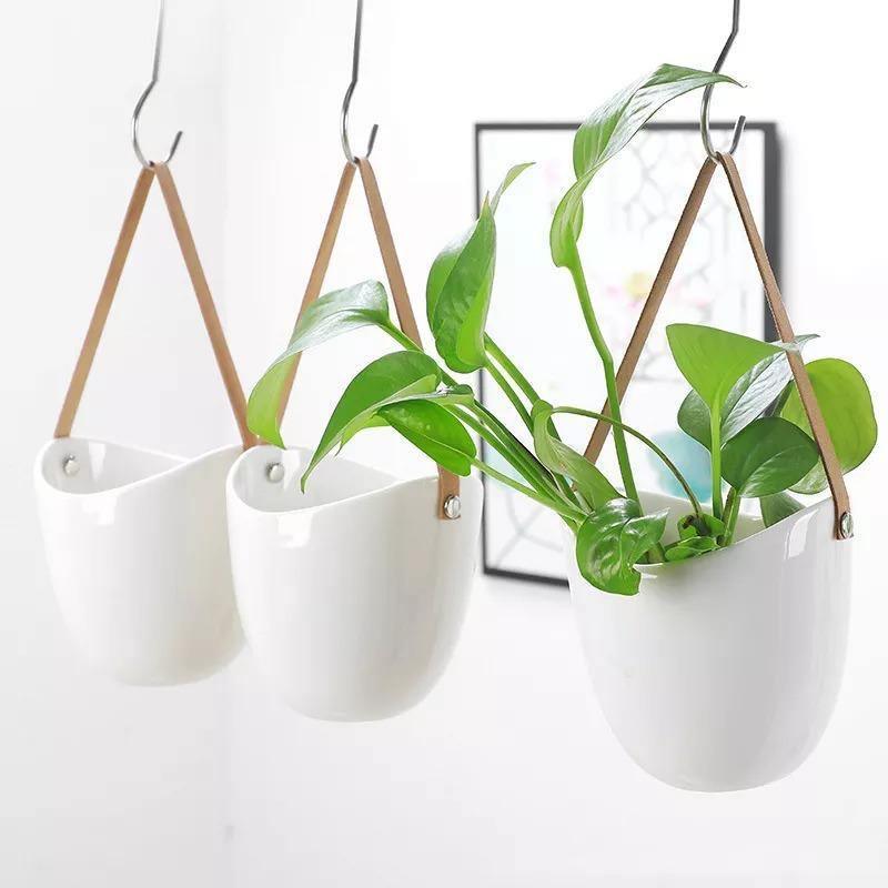 Vasi da fiori in ceramica Garduruin | Eleganti supporti per piante | Decorazione per la casa e il giardino