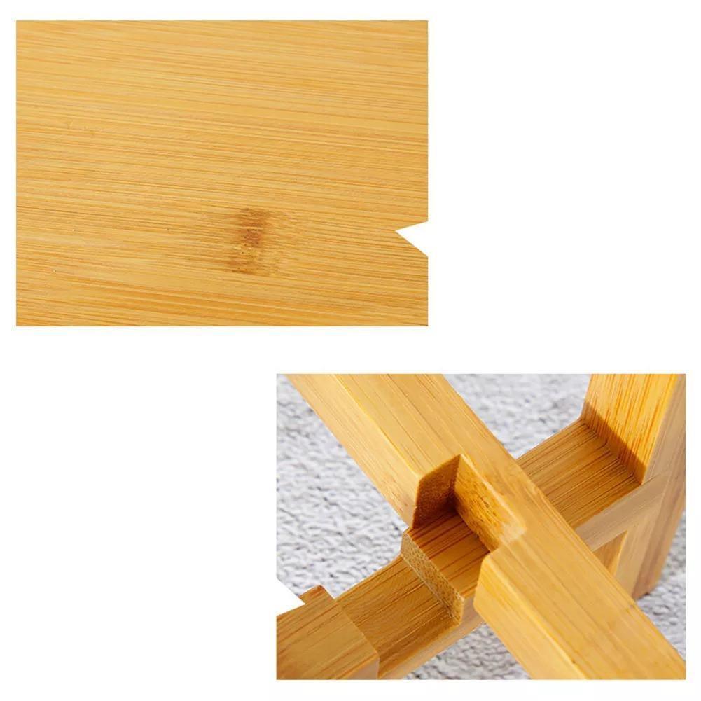 Supporto per piante BambooElevate realizzato in legno di bambù | Regolabile e Stabile | Perfetto per interni