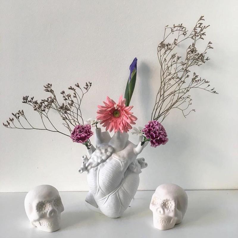 Vaso a Forma di Cuore Creativo – Artistico e Stile per Ogni Interno