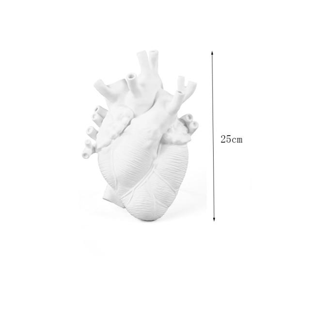 Vaso a Forma di Cuore Creativo – Artistico e Stile per Ogni Interno