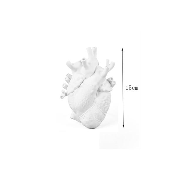 Vaso a Forma di Cuore Creativo – Artistico e Stile per Ogni Interno
