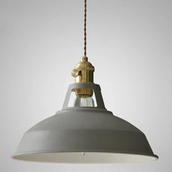 Lavelle | Lampada a sospensione industriale retro in metallo con catena regolabile