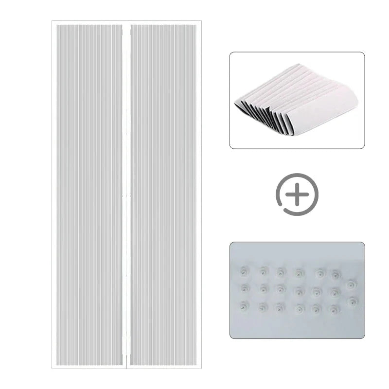 INSECTRA – Tenda Magnetica per Porta con Chiusura Automatica Facile