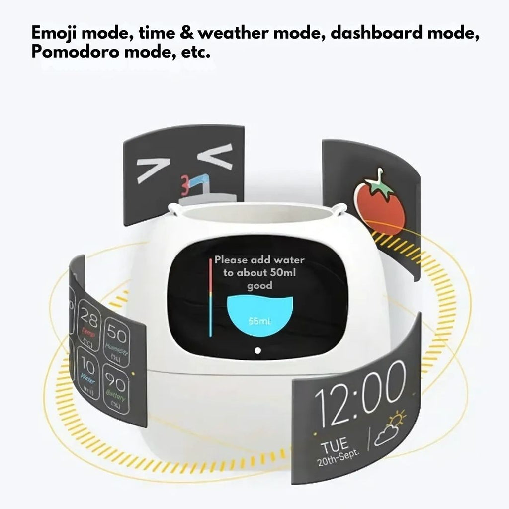 Interactive AI Plant Pot with Smart Care & Expressions