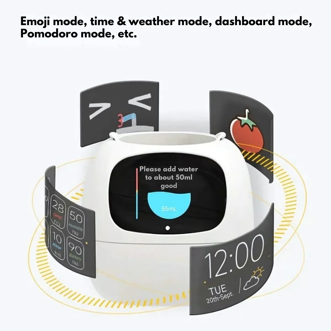 Interactive AI Plant Pot with Smart Care & Expressions