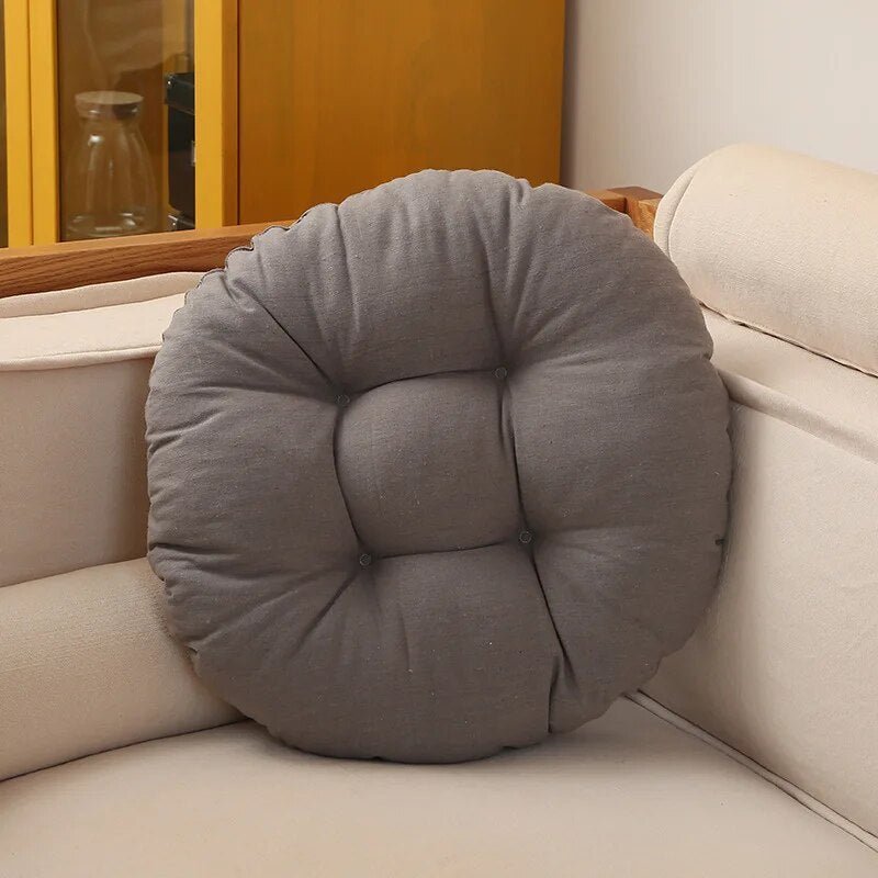 Cuscino da Pavimento in Stile Futon Giapponese con Spessa Schiuma PU