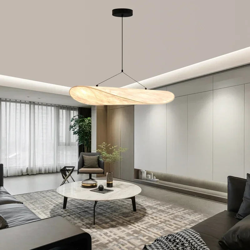 Japanese Silk Handmade Chandelier with Elegant Design