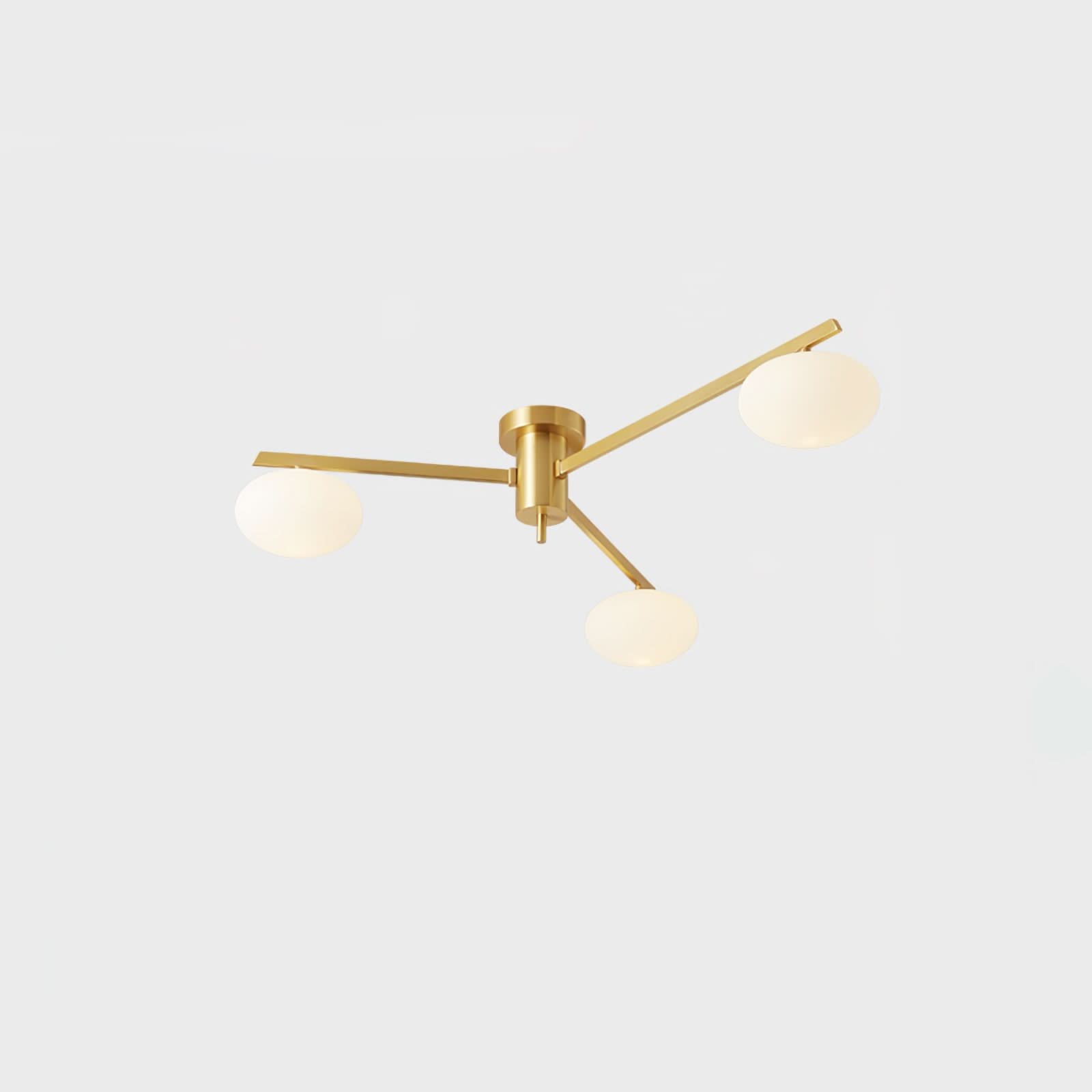 Lampada da Soffitto Moderna Jasper con Paralumi in Vetro