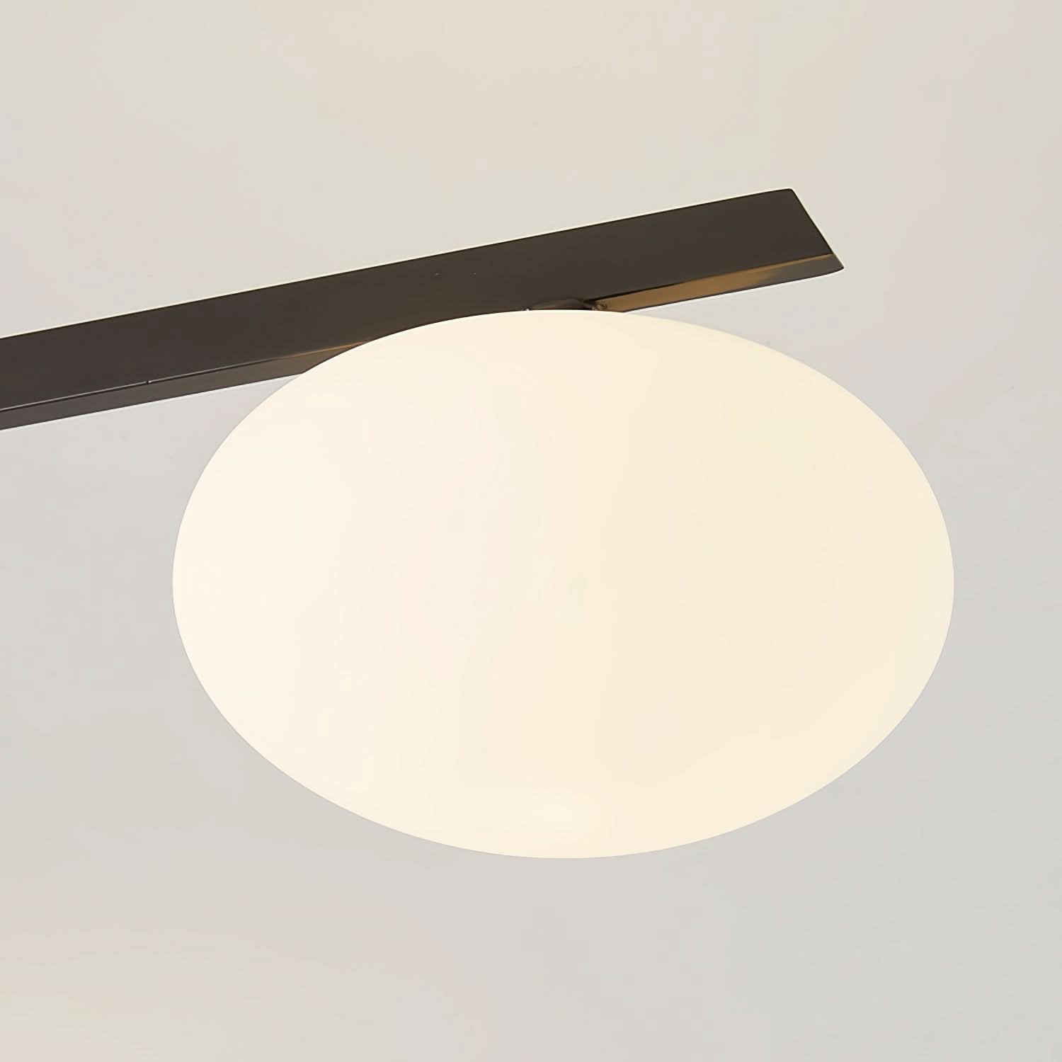 Lampada da Soffitto Moderna Jasper con Paralumi in Vetro