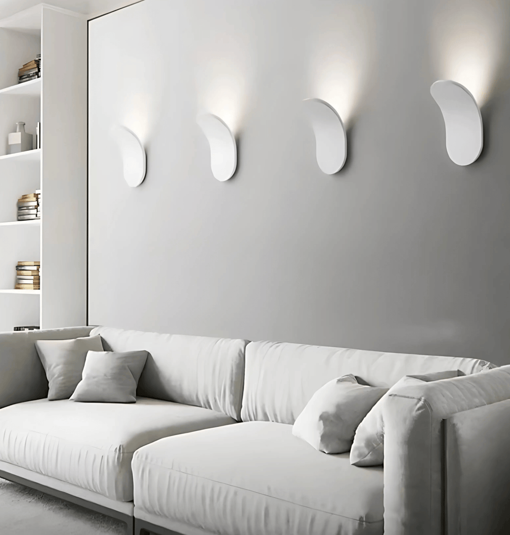 Lampada da Parete Curva Moderna con Luce LED - Set di 2
