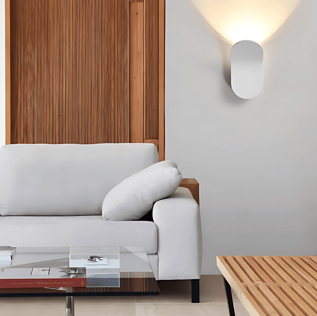 Lampada da Parete Curva Moderna con Luce LED - Set di 2