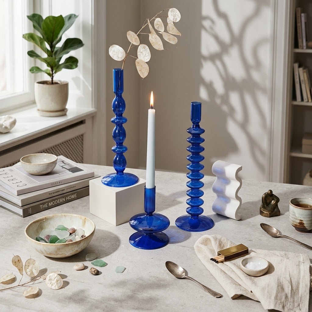 Candelabro decorativo in forma unica