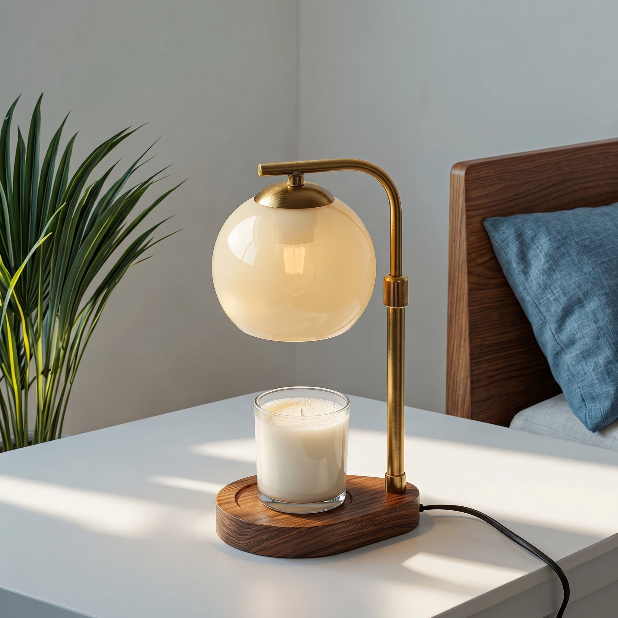 Lampada scaldacandele dal design moderno