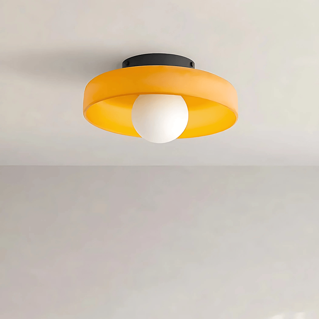 Avenya | Lampada da parete e soffitto in vetro con luce soffusa per soggiorni e camere da letto