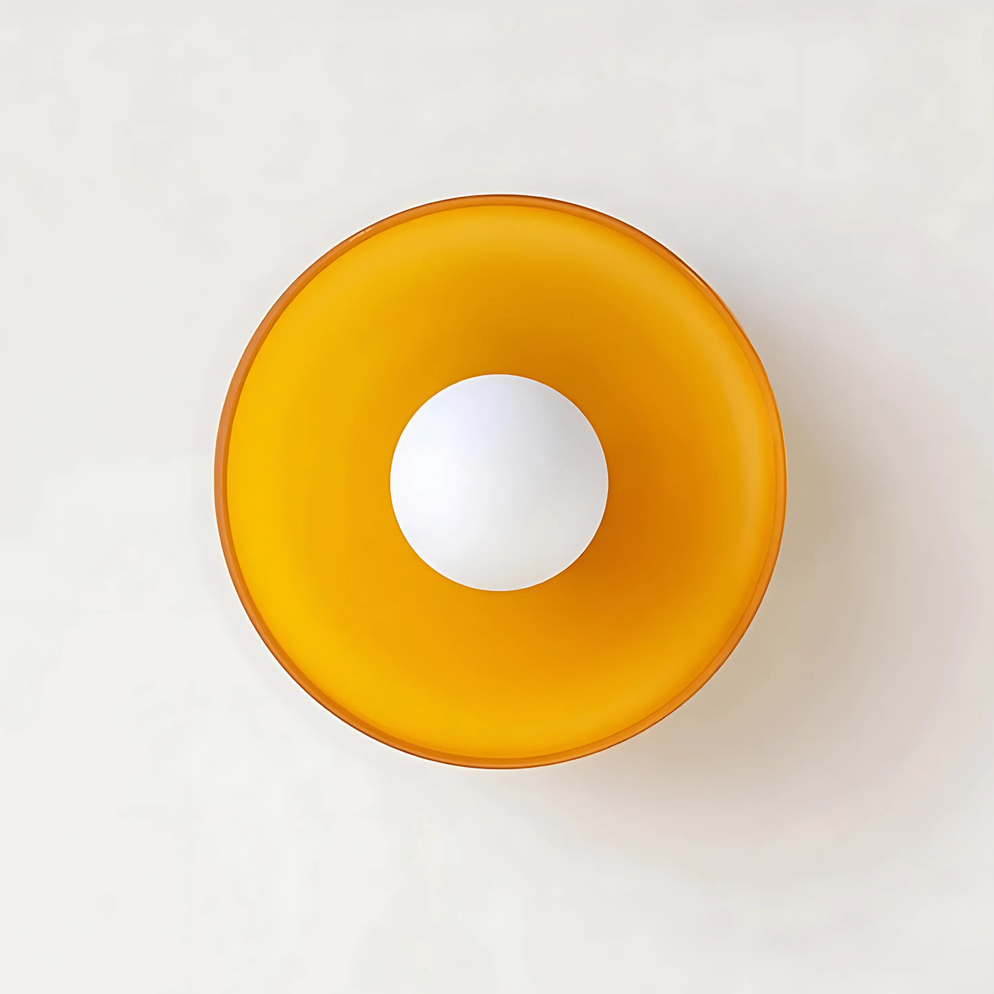 Avenya | Lampada da parete e soffitto in vetro con luce soffusa per soggiorni e camere da letto