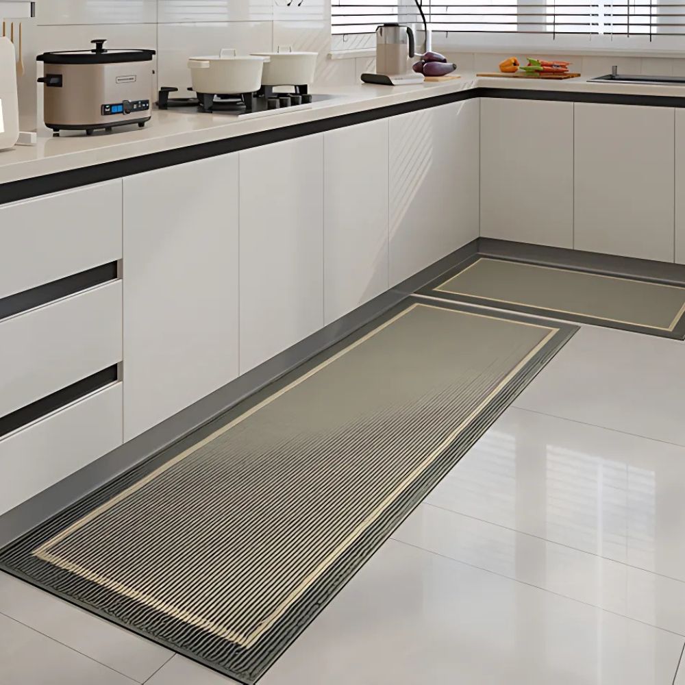 Set di tappeti da cucina con fondo antiscivolo