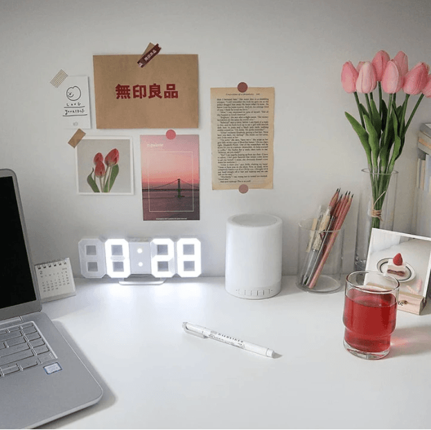 Orologio Digitale 3D Intelligente con Sveglia