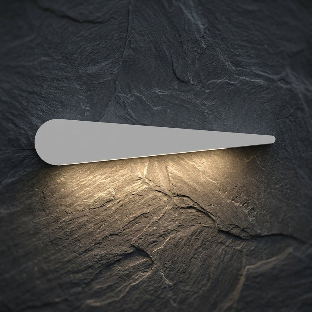 Lampada da parete esterna LED in forma decorativa