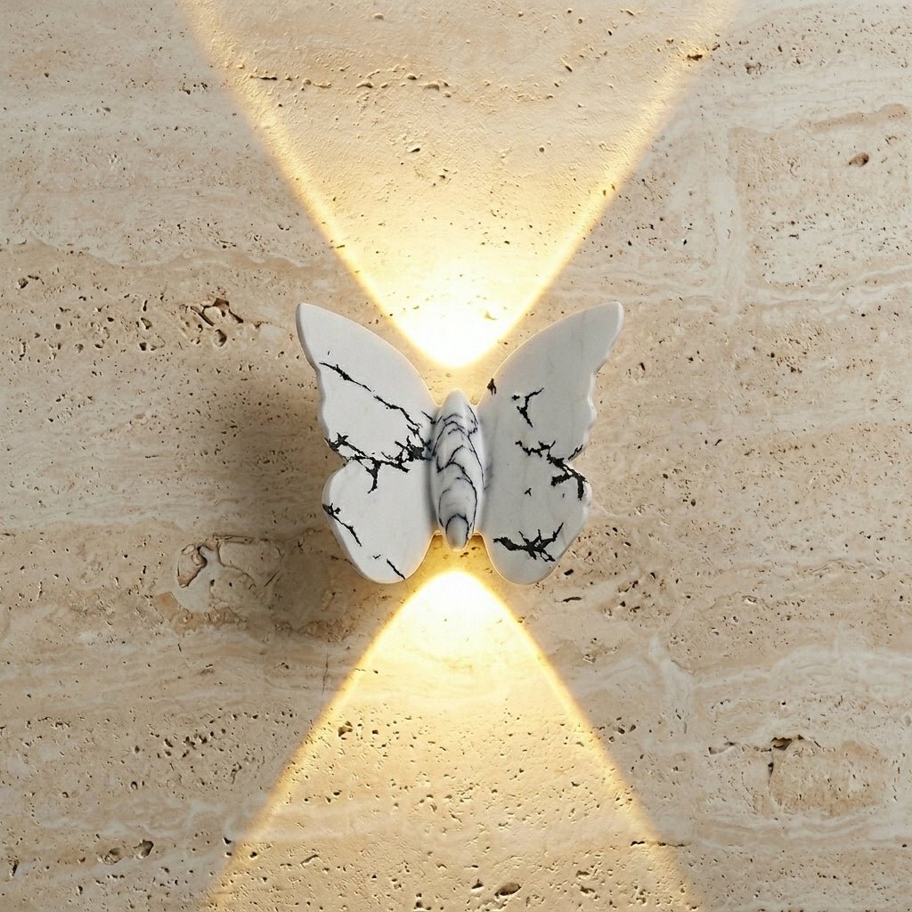 Lampada da parete esterna LED in forma decorativa