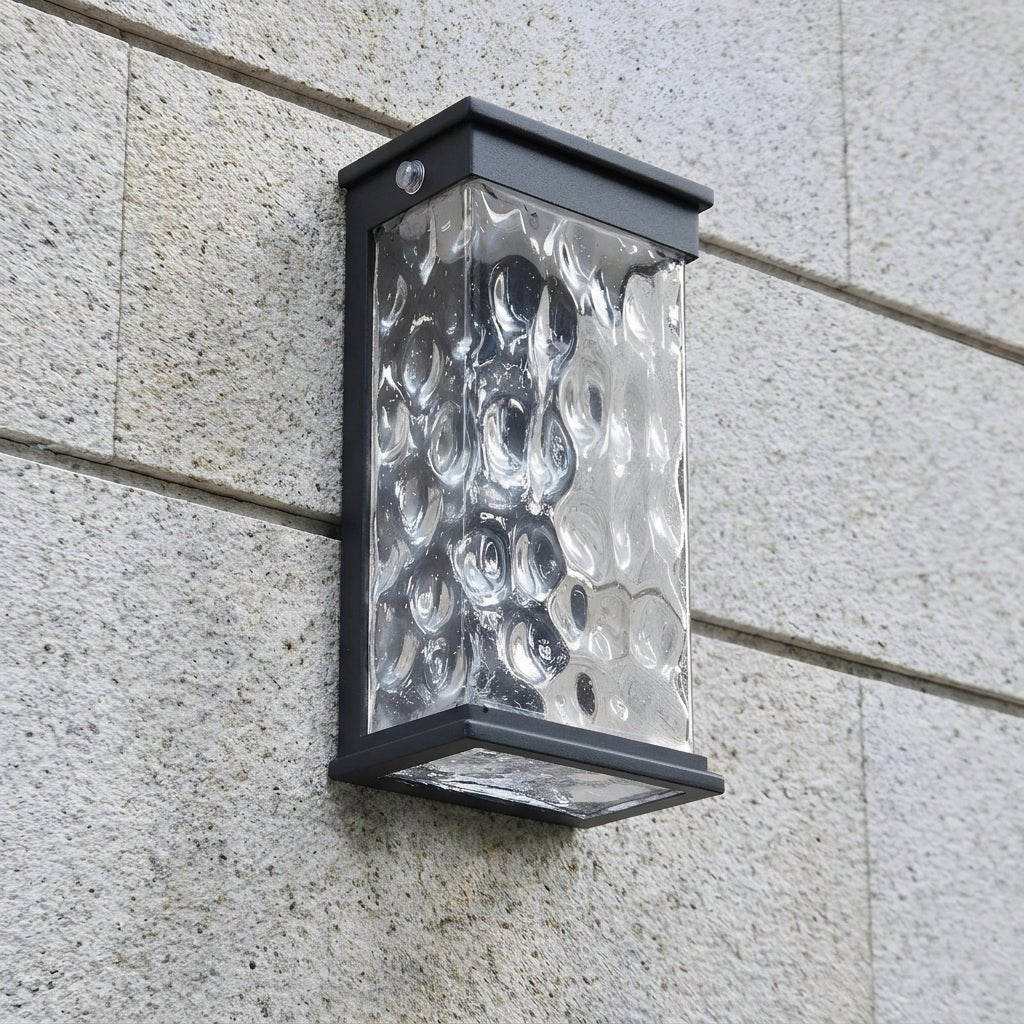 Lampada da parete LED con effetto onde d'acqua
