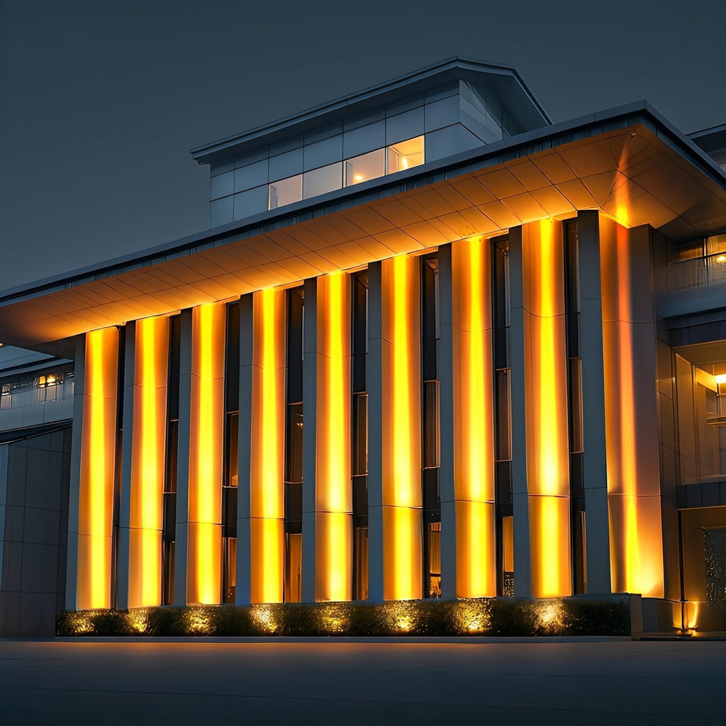 Faro da incasso a LED per illuminazione Uplight di facciate