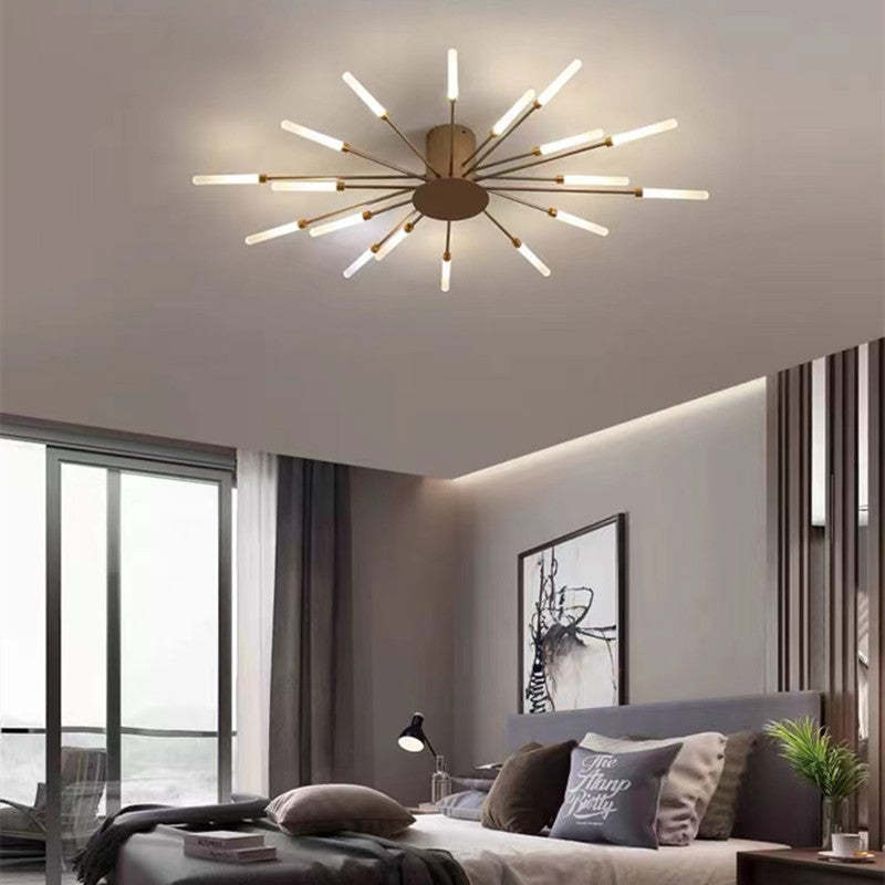 Astralis Modern Ceiling Chandelier with LED Fireworks Design