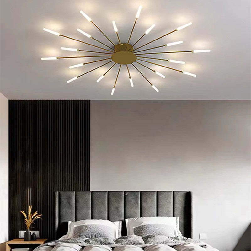 Astralis Modern Ceiling Chandelier with LED Fireworks Design
