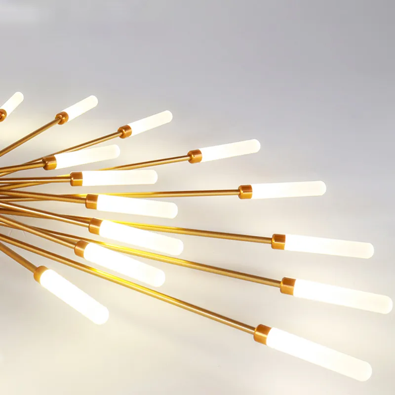 Astralis Modern Ceiling Chandelier with LED Fireworks Design