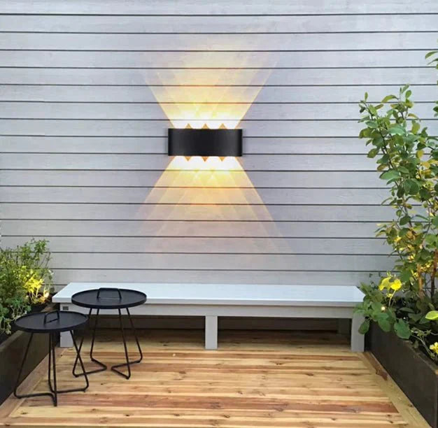 Lampada da Parete LED Esterna e Interna con Design Minimalista