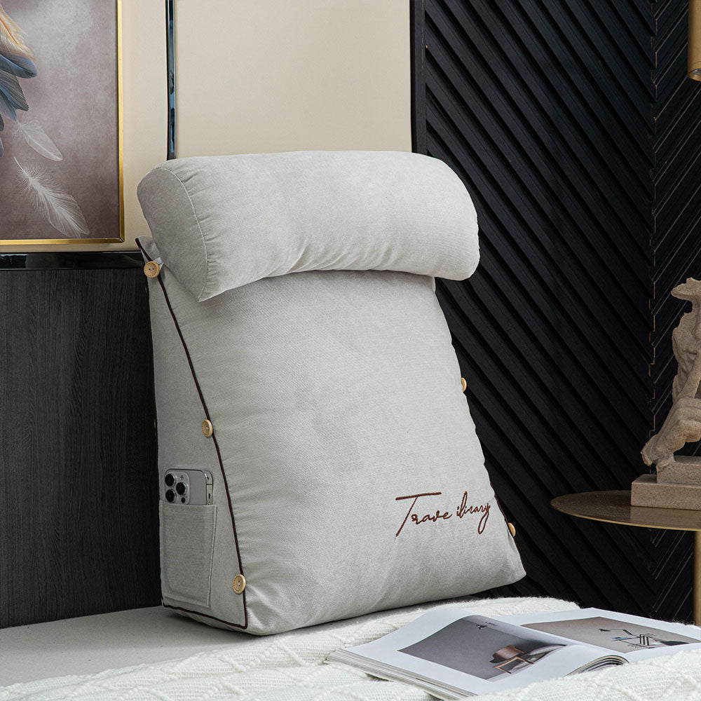 Cuscino di Lettura Luxe – Ergonomico e Confortevole per il Relax