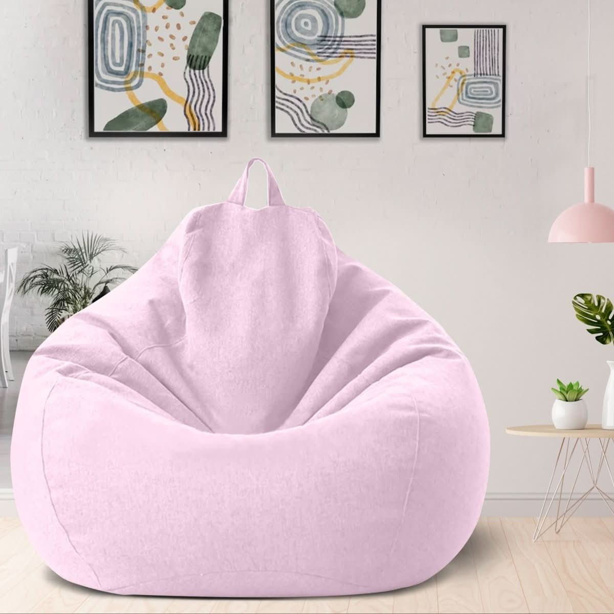 LINARELLO Beanbag – Sacco da Fieno in Lino di Lusso per il Massimo Comfort