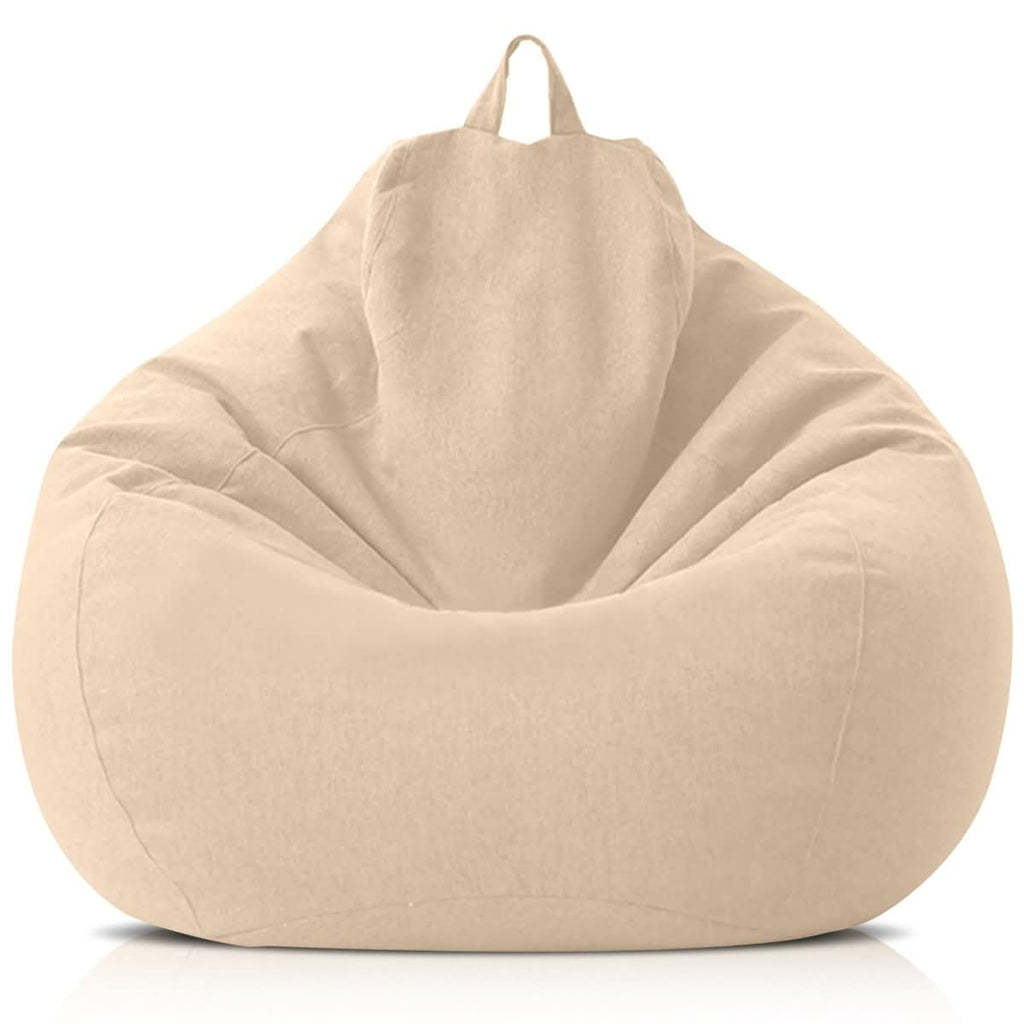 LINARELLO Beanbag – Sacco da Fieno in Lino di Lusso per il Massimo Comfort