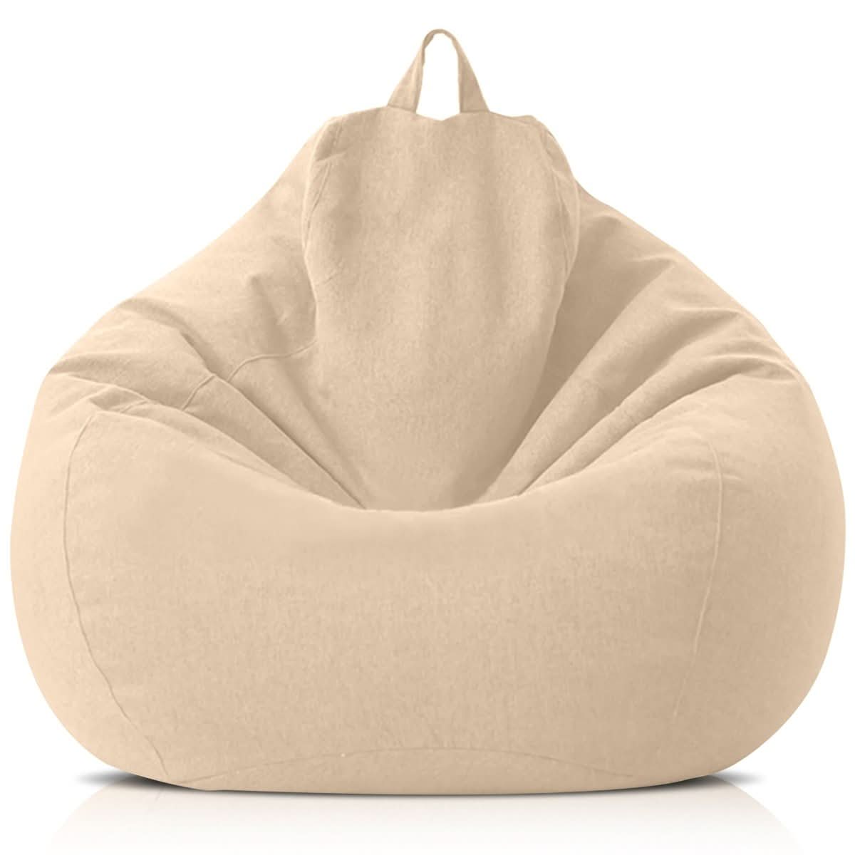 LINARELLO Beanbag – Sacco da Fieno in Lino di Lusso per il Massimo Comfort