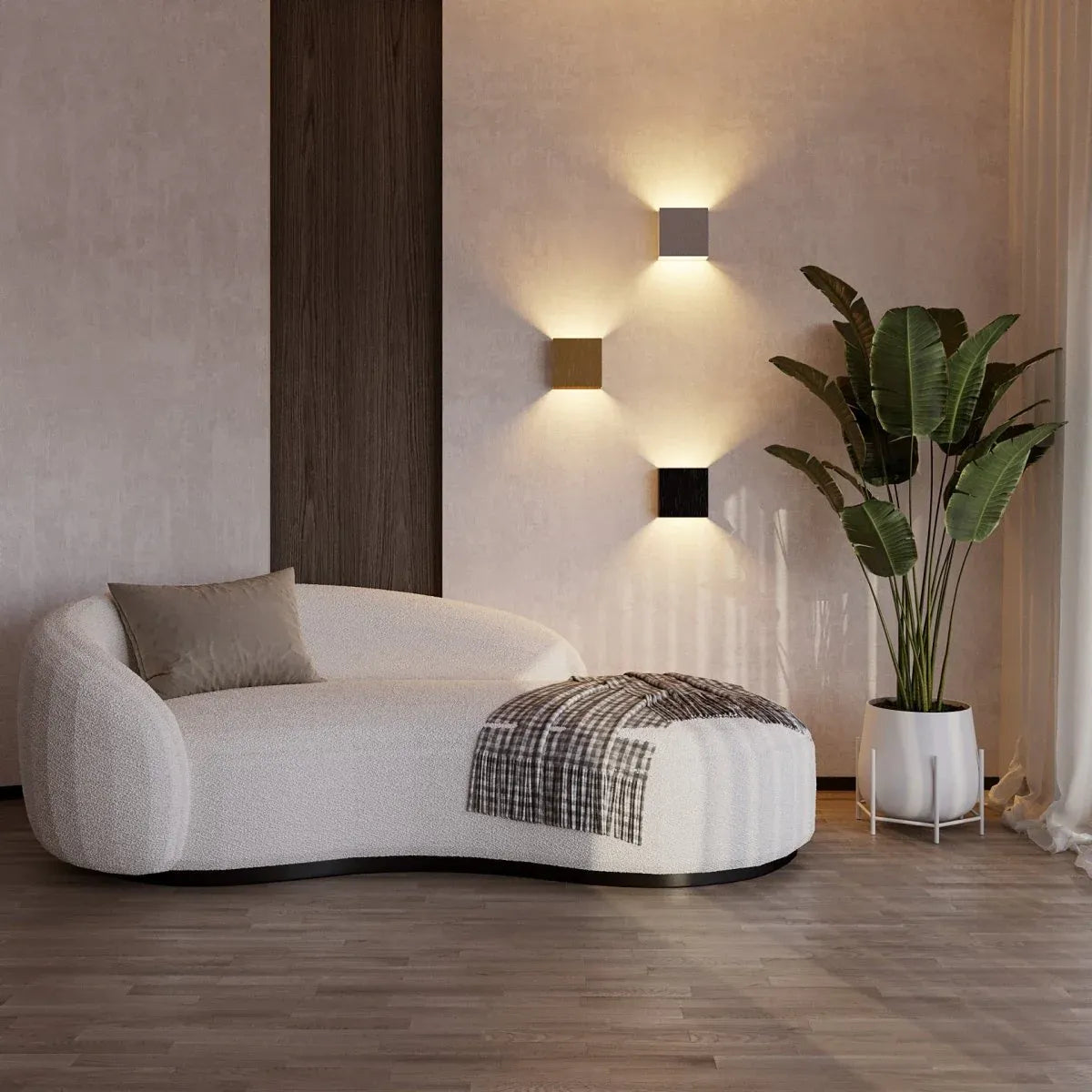 ElegantBeam – Lampada da Parete Minimalista per Illuminazione Sofisticata