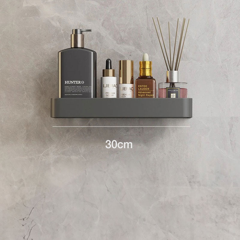 Mensole per bagno contemporanee ed eleganti in grigio