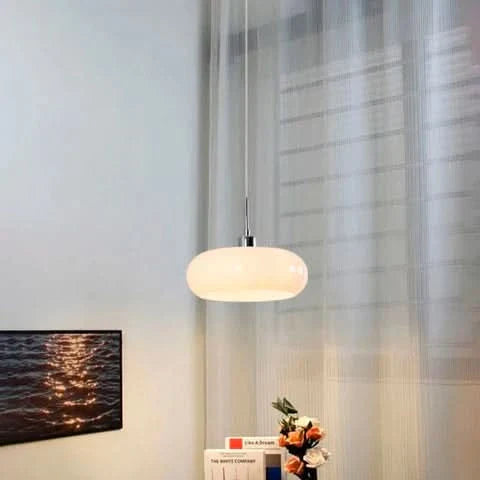 Lampada a Sospensione in Vetro – Lampada Moderna Dimmerabile a Forma di Pane