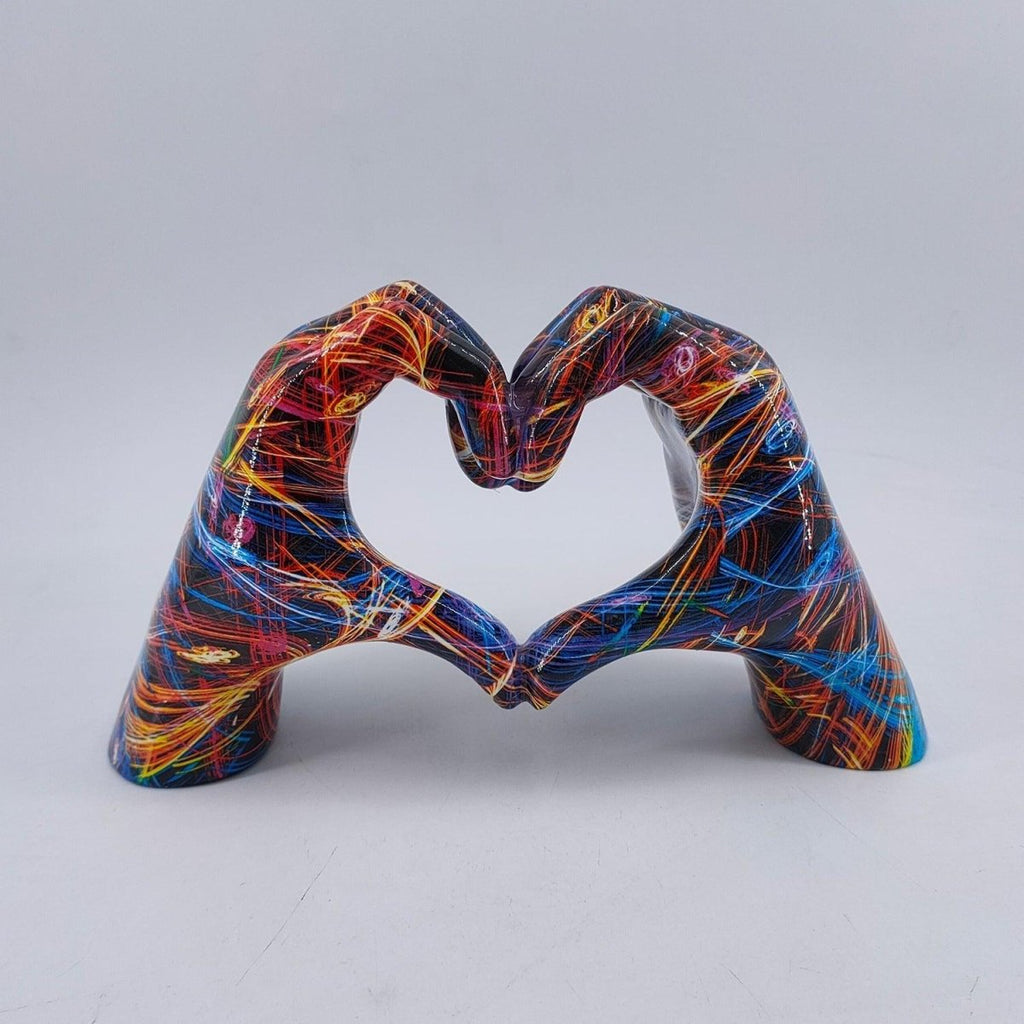 LoveSculpt – Decorazione in Legno Fatta a Mano per la Casa con Charm Rustico