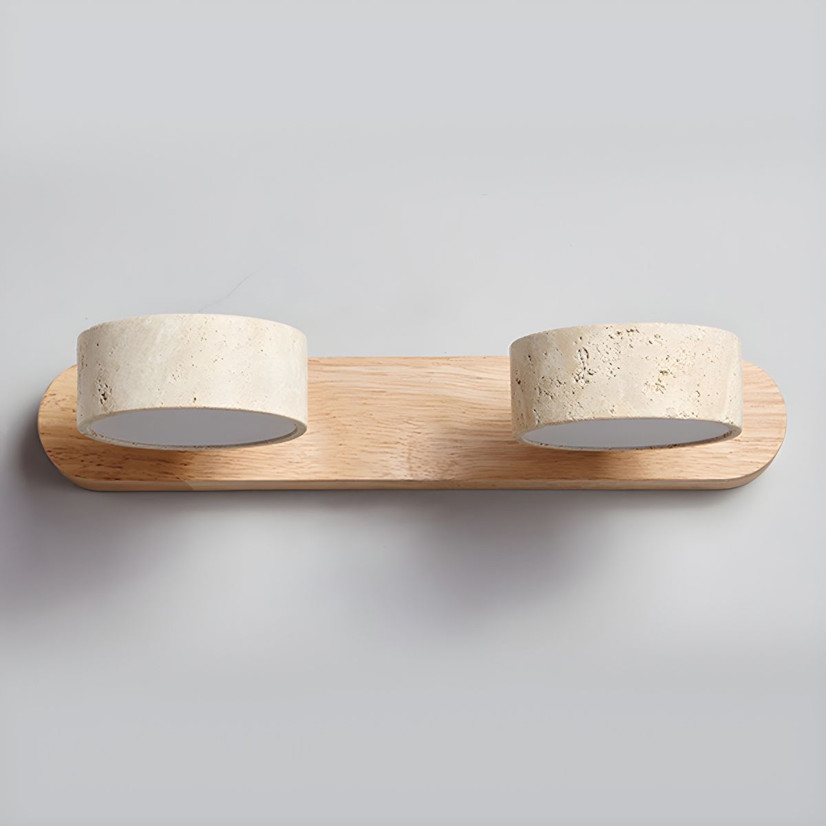 LUMÉNE – Applique da parete LED in Travertino per Lusso Architettonico