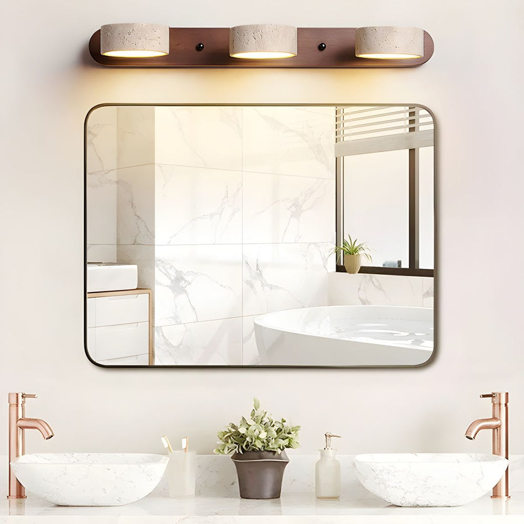 LUMÉNE – Applique da parete LED in Travertino per Lusso Architettonico