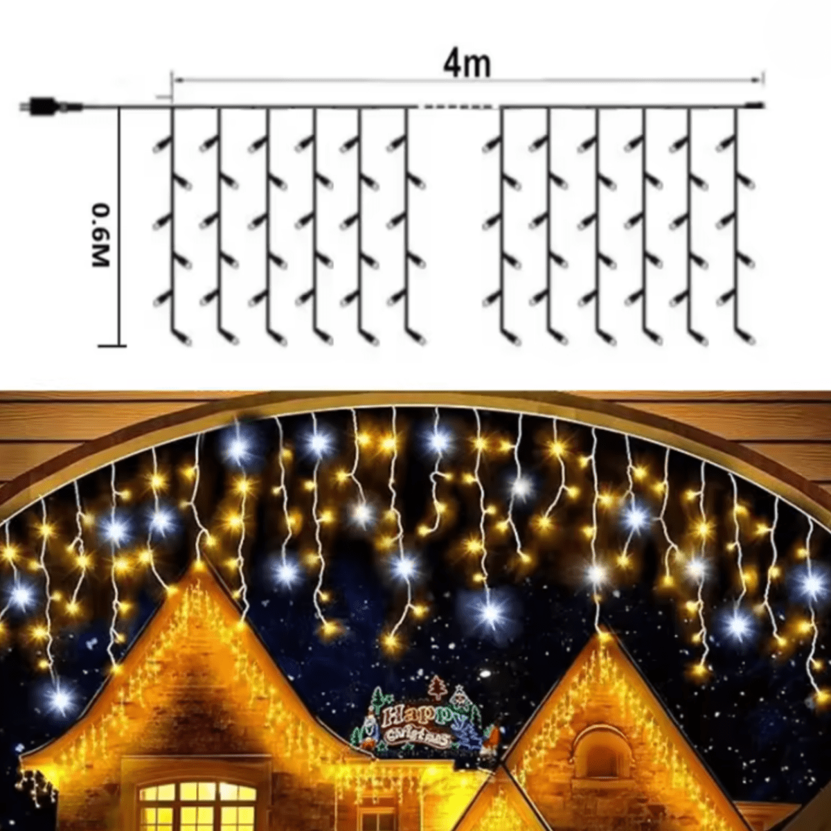 LUMICURTAIN – Tende LED per Giardino per un Atmosfera Magica all'Aperto