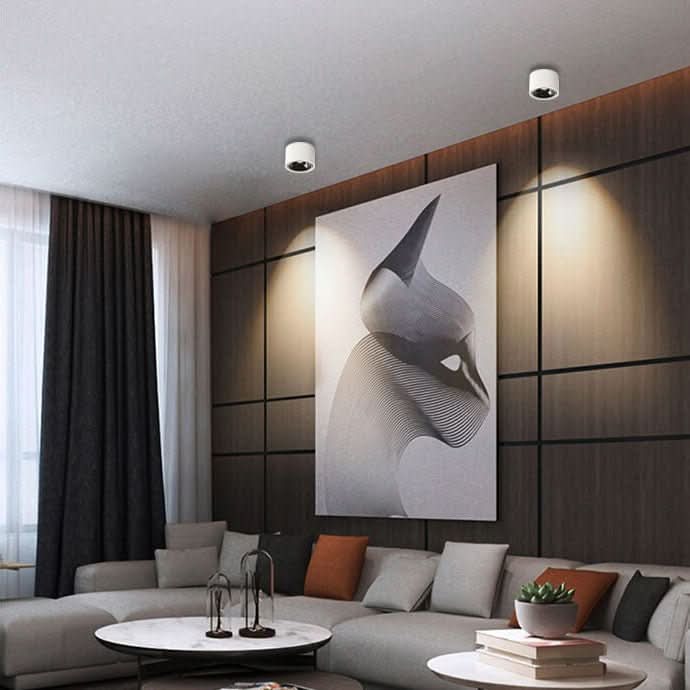 LumiDisk – Moderno Lampadario LED Minimalista per Illuminazione Focalizzata